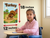 Turkey Farm Animal Children's Illustration 12"x18" US Made Poster