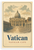 Vatican City Vintage Travel Poster 12x18 US Made Poster