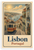Lisbon Portugal Vintage Travel Poster 12"x18" US Made Poster