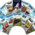 Transportation Adventures — 14 Poster Set — Submarine, Jet Plane, Sailboat, Ocean Liner, Fire Truck, Rocket, Semi Truck, School Bus, Car, Helicopter, RV, Steam Train & more — 12x18 Inch | Made in USA