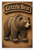 Grizzly Bear Woodcarving Style Nature Wildlife 12"x18" US Made Poster