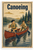 Canoeing Vintage Camp Poster 12"x18" US Made Poster