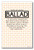 Ballad - NEW Classroom Reading and Writing Poster