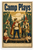 Camp Plays Vintage Theater 12"x18" US Made Poster