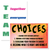 Classroom Positive Motivational 2 Poster Set — TEAM Together Everyone Achieves More And CHOICES Making Every Decision Carefully — 12x18 Inch | Made in USA