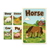 Farm Animals — 5 Poster Set — Sheep, Cow, Pig, Chicken, Horse — 12x18 Inch | Made in USA