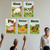 Farm Animals — 5 Poster Set — Sheep, Cow, Pig, Chicken, Horse — 12x18 Inch | Made in USA