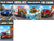 Emergency Vehicles — 5 Poster Set — Police Cruiser, Ambulance, Rescue Helicopter, Fire Engine, Ladder Truck — 12x18 Inch | Made in USA | Child's Bedroom Decor