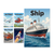 Kids Transportation Vehicles — 5 Poster Set — Jet Plane, Fire Truck, Rocket, Helicopter, — 12x18 Inch | Made in USA
