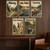 Vintage Camp Signs — 5 Poster Set — Hiking, Lake Swim, Canoeing, Rock Climbing, Orienteering — 12x18 Inch | Made in USA