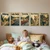 Vintage Camp Signs — 5 Poster Set — Hiking, Lake Swim, Canoeing, Rock Climbing, Orienteering — 12x18 Inch | Made in USA