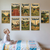 Vintage Camp Sports & Games — 8 Poster Set — Capture the Flag, Four Square, Basketball, Baseball, Tug of War, Soccer, Tetherball, Table Tennis — 12x18 Inch | Made in USA