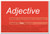 Adjective - NEW Language Arts Classroom Poster