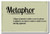 Metaphor - NEW Language Arts Classroom Poster