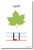NEW LANGUAGE ARTS POSTER - The Letter L - Leaf Spelling - Alphabet  POSTER
