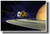 Cassini-Huygens Satellite Orbiting Saturn - Space Exploration NASA PosterEnvy Poster (ms006)