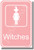 Witches Bathroom Sign - NEW Humor Poster
