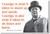 Winston Churchill - Courage Is What It Takes to Stand up and Speak - NEW Famous Person Poster