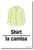 La Camisa - Shirt In Spanish - NEW Foreign Language Educational Classroom POSTER
