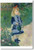 A Girl with a Watering Can 1876 - Pierre Auguste Renoir