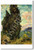 Two Cypresses 1889 - Vincent van Gogh