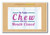 Chew With Your Mouth Closed - NEW Classroom Motivational Poster