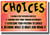 Choices - NEW Classroom Motivational Poster