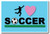 I Love Soccer - New Sports Classroom Motivational Poster