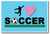 I Love Soccer - New Sports Classroom Motivational Poster