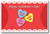 Happy Valentine's Day heart candies Holiday Classroom Poster