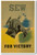 Sew for Victory - NEW Vintage Reprint Poster