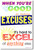 When You're Good At Making Excuses It's Hard To Excel At Anything Else - Classroom Motivational Poster (cm174)