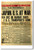 Japan U.S at War Headline - NEW Vintage Newspaper Print Poster