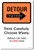 DETOUR (Drugs & Alcohol) Think Carefully, Choose Wisely - Classroom Health Poster Print Gift