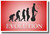 Segway Evolution - Red - Poster Print Gift
