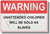 WARNING Unattended Children Will Be Sold As Slaves NEW Funny POSTER (hu331)