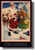 Twas The Night Before Christmas - Santa Claus Opening His Pack of Toys - Vintage Christmas Holiday Poster