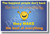 The Happiest People...(blue) - NEW Classroom Motivational Poster (cm1093)