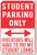 Student Parking Only Violators Will Have To Pay My Student Loans NEW Humor Joke Poster (hu375)