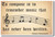 To Compose Is To Remember Music That Has Never Been Written - Robert Schumann - NEW Music Poster (mu085)