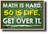 Math Is Hard. Get Over It. - NEW Humor POSTER (hu418) PosterEnvy Poster