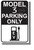 Tesla Model 3 Parking (Black) - NEW Electric Vehicle Humor Elon Musk POSTER (hu424)