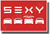 Tesla - SEXY - Red & White - NEW Humorous Electric Car POSTER