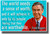 The World Needs a Sense of Worth - Mr. Rogers - NEW Famous Quote POSTER