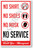 No Shirt, No Shoes, NO MASK, No Service version 2 - New Public Safety POSTER