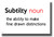 Subtilty 2  -  NEW humor POSTER