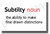 Subtilty 2  -  NEW humor POSTER