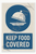 Keep Food Covered - Food Safety Restaurant Poster Poster - 18 inch x 12 inch