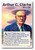 Arthur C. Clarke - Science Fiction Author - Biography Poster 18 x 12 inch