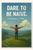 Dare to be naive - Buckminster Fuller Poster - 18 inch x 12 inch